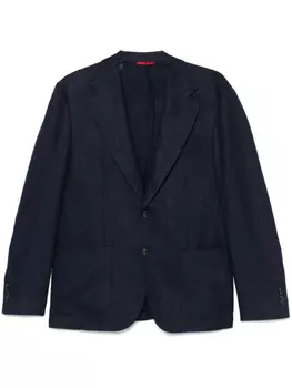 Fay переплетенный блейзер, синий