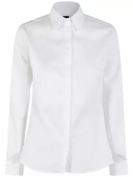 Fay рубашка узкого кроя, белый