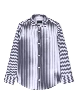 Fay рубашка в полоску, синий
