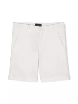 Fay шорты из ткани пике, нейтральный цвет