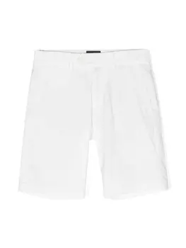 Fay шорты строгого кроя, белый