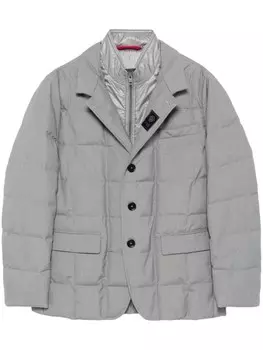 Fay стеганая куртка-пуховик, серый