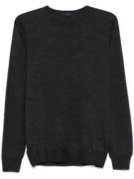 Fay свитер тонкой вязки, серый