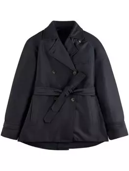 Fay тренч City с поясом, синий