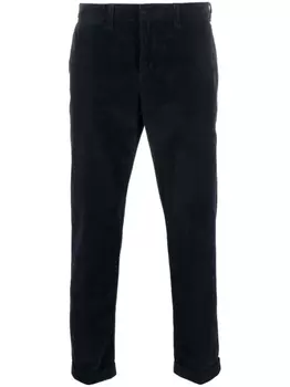 Fay твиловые брюки Capri Tinto, синий