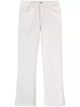 Fay укороченные джинсы, белый