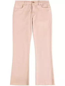 Fay укороченные джинсы, розовый