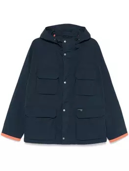 Fay ветровка с капюшоном, синий