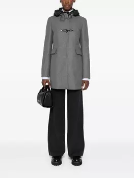 Fay войлочное пальто, серый