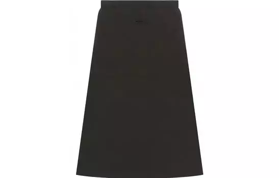 Fear Of God Essentials Длинная трикотажная юбка Drop2 SS23, женская, светло-черная