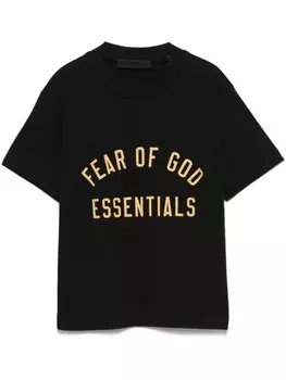 FEAR OF GOD ESSENTIALS футболка с логотипом, черный