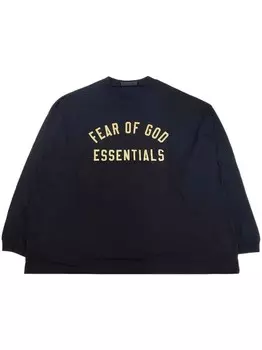 FEAR OF GOD ESSENTIALS футболка с логотипом, черный
