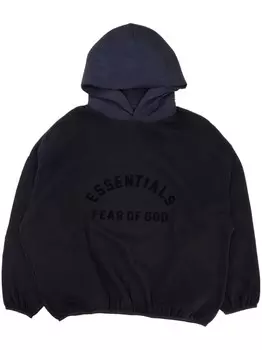 FEAR OF GOD ESSENTIALS худи с нашивкой-логотипом, черный