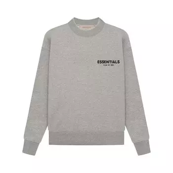 Fear of God Essentials Kids Essentials Crewneck Тёмная овсянка
