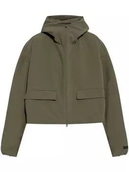 FEAR OF GOD ESSENTIALS куртка Bonded с капюшоном, зеленый