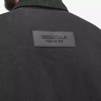 Fear of God Essentials Куртка-рубашка с наполнителем, черный
