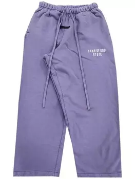 FEAR OF GOD ESSENTIALS спортивные брюки с логотипом, фиолетовый