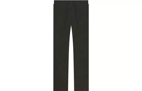 Fear Of God Essentials Свободные спортивные брюки с вафельной отделкой, черные