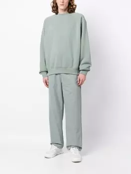 FEAR OF GOD ESSENTIALS толстовка с круглым вырезом, зеленый