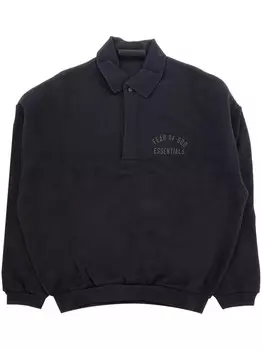 FEAR OF GOD ESSENTIALS толстовка с логотипом, черный