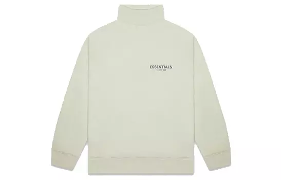 Fear Of God Essentials Толстовка унисекс FW20 серо-зеленого цвета