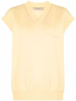 FEAR OF GOD ESSENTIALS жилет с V-образным вырезом, желтый