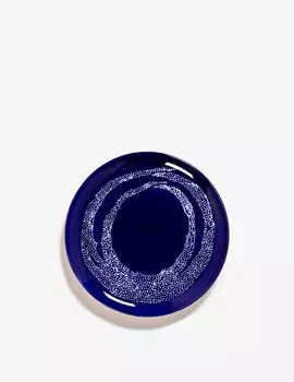 Feast By Ottolenghi, Тарелка из лазурита с завитками в точках Serax