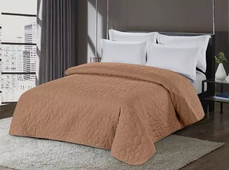 FEBE Покрывало на кровать, коричневое, 200 x 220 см, покрывало для дивана, покрывало для дивана, пушистое декоративное одеяло из микрофибры для комнаты, коричневый