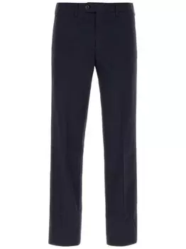 Fedeli брюки прямого кроя, синий