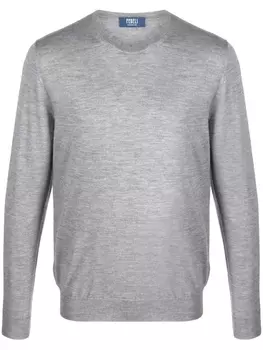 Fedeli джемпер Argentina с круглым вырезом, серый