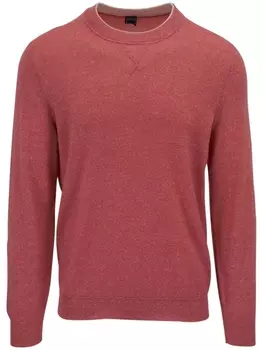 Fedeli джемпер David из смеси льна и кашемира, красный
