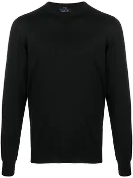 Fedeli джемпер с круглым вырезом, черный
