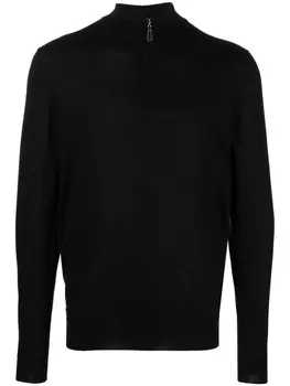 Fedeli кардиган с высоким воротником, черный