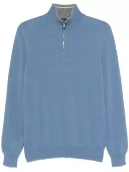 Fedeli кашемировый свитер, синий