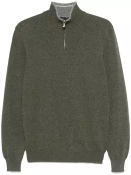 Fedeli кашемировый свитер, зеленый