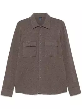 Fedeli рубашка Bruno, коричневый