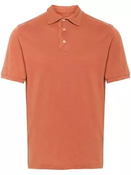 Fedeli рубашка поло из ткани пике, оранжевый