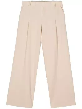 Federica Tosi брюки по фигуре, нейтральный цвет