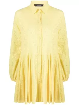 Federica Tosi платье-рубашка, желтый