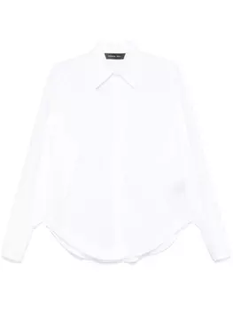Federica Tosi поплиновая рубашка, белый