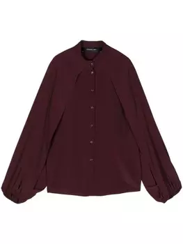 Federica Tosi рубашка с разрезами на рукавах, фиолетовый