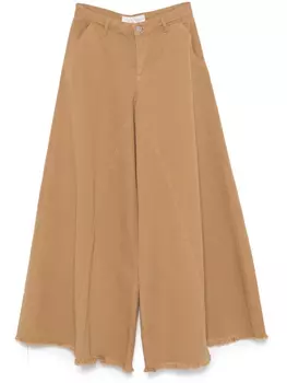 Federica Tosi широкие джинсы, зеленый