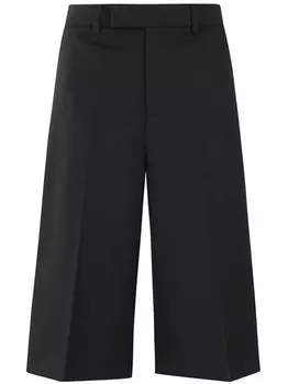 Federica Tosi шорты строгого кроя, черный