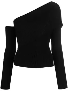 Federica Tosi топ с открытыми плечами, черный