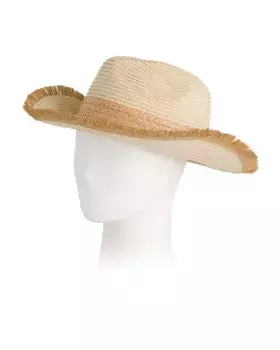 Федора Федора с двухцветной бахромой Lulla Collection By Bindya, цвет Tan