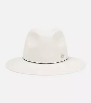 Федора из шерстяного фетра henrietta Maison Michel, белый