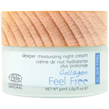 Feel Free Deeper Moisturizing Увлажняющий ночной крем для лица, 50 мл