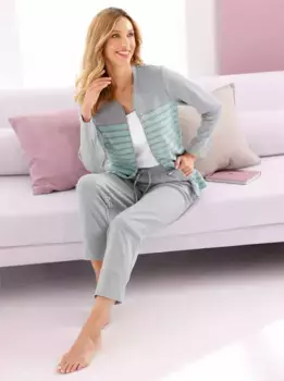 Feel Good, длинная куртка, цвет Grau-Meliert