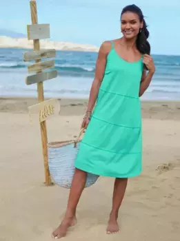 Feel Good летнее платье "летнее платье", зеленый