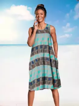 Feel Good летнее платье "летнее платье", цвет Aquamarin-Gemustert